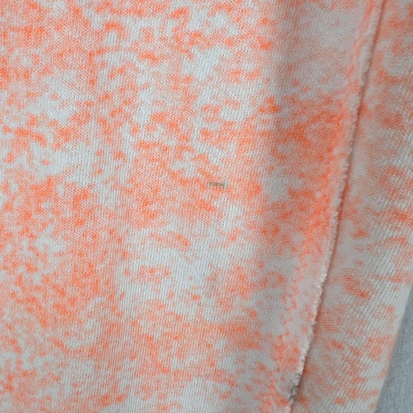 FREE PEOPLE Movement Sweatpants Womens XS White Neon Orange Sun and Done Jogger - Picture 14 of 16